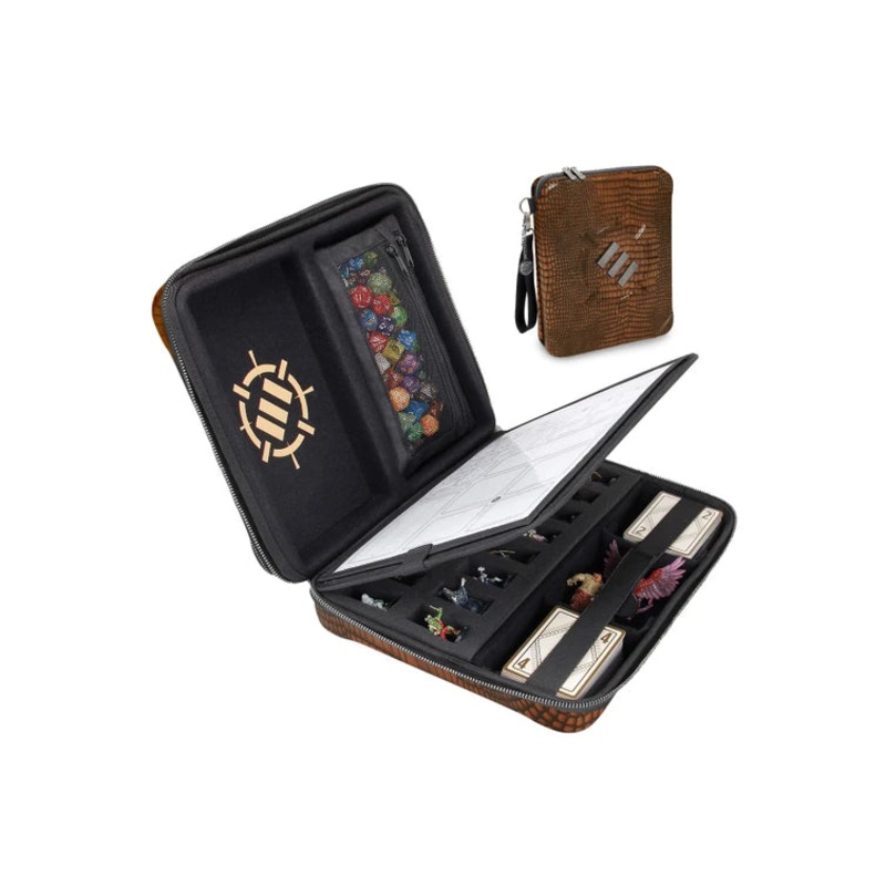 Enhance Tabletop - RPG Organizer Case Collectors Edition - Brown