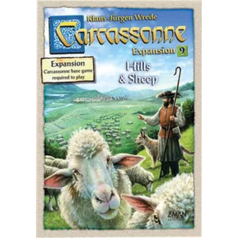 Carcassonne: Expansion 9  Hills & Sheep