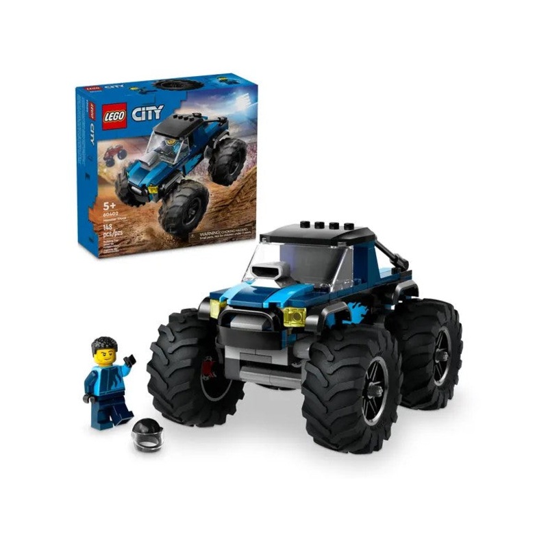Blue Monster Truck