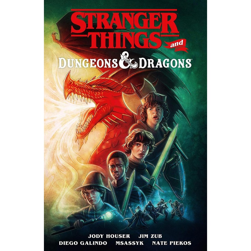 Stranger Things D&D Graphic No