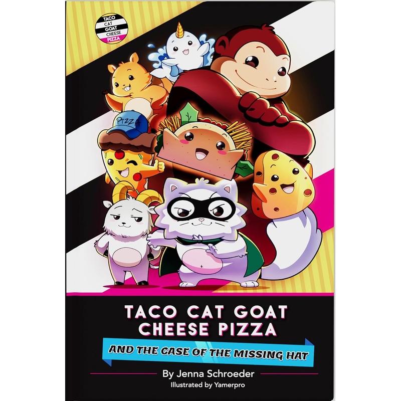 Taco Cat Goat Cheese Pizza and the Case of the Missing Hat - Graphic Novel