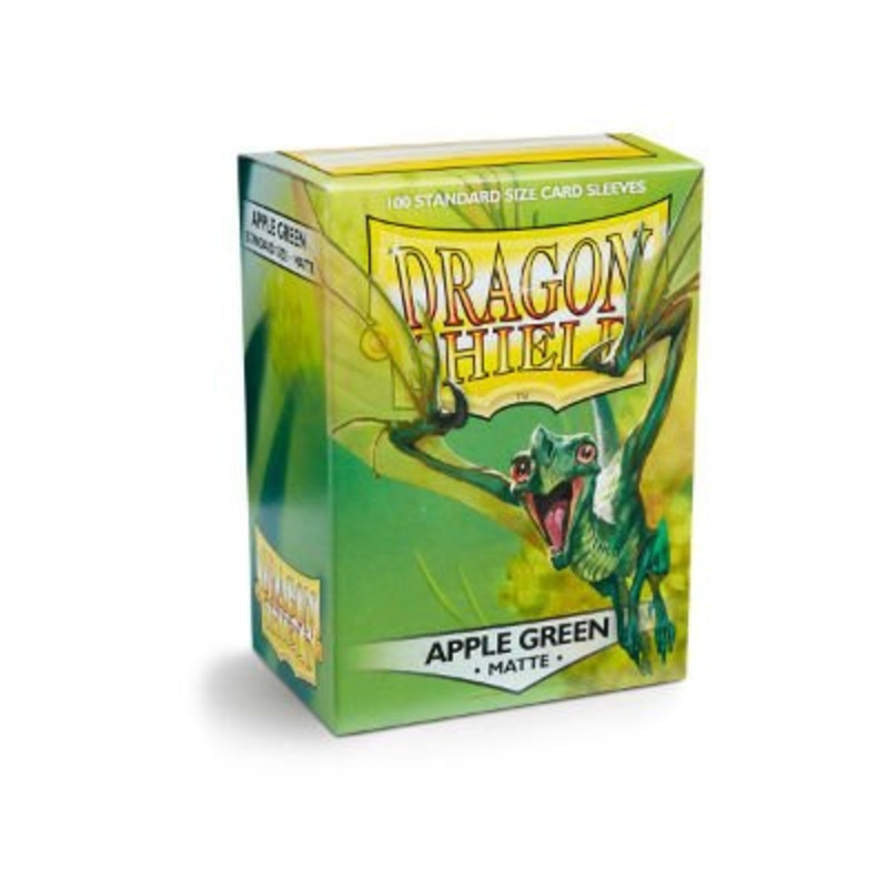 Apple Green Matte Dragon Shield (100)