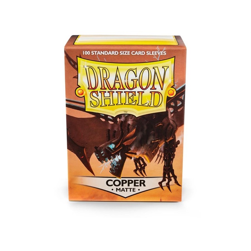 Dragon Shield: Matte Card Sleeves (100): Copper