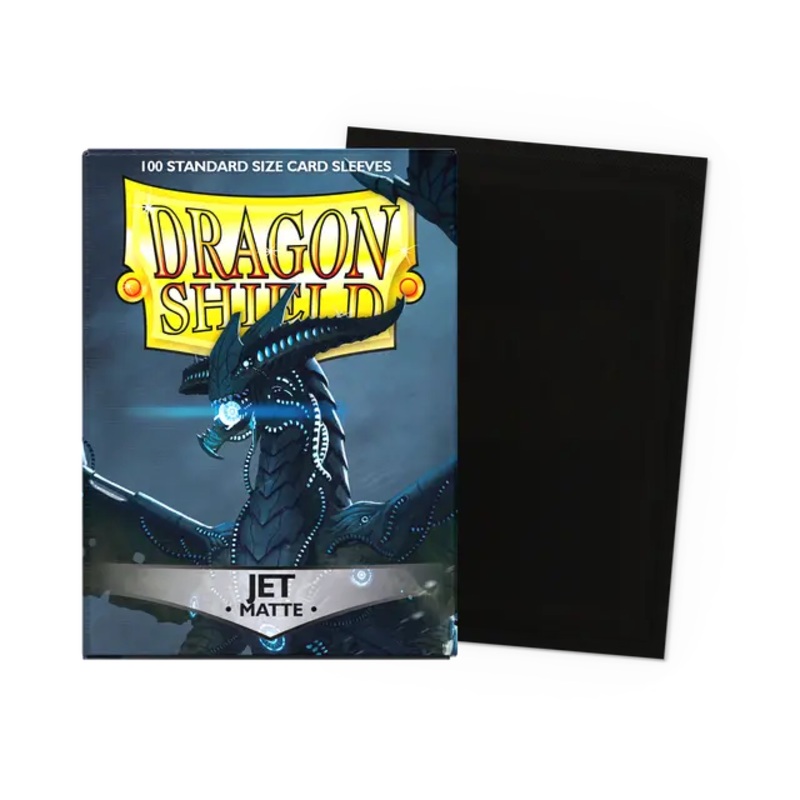 Dragon Shield Matte Jet 100