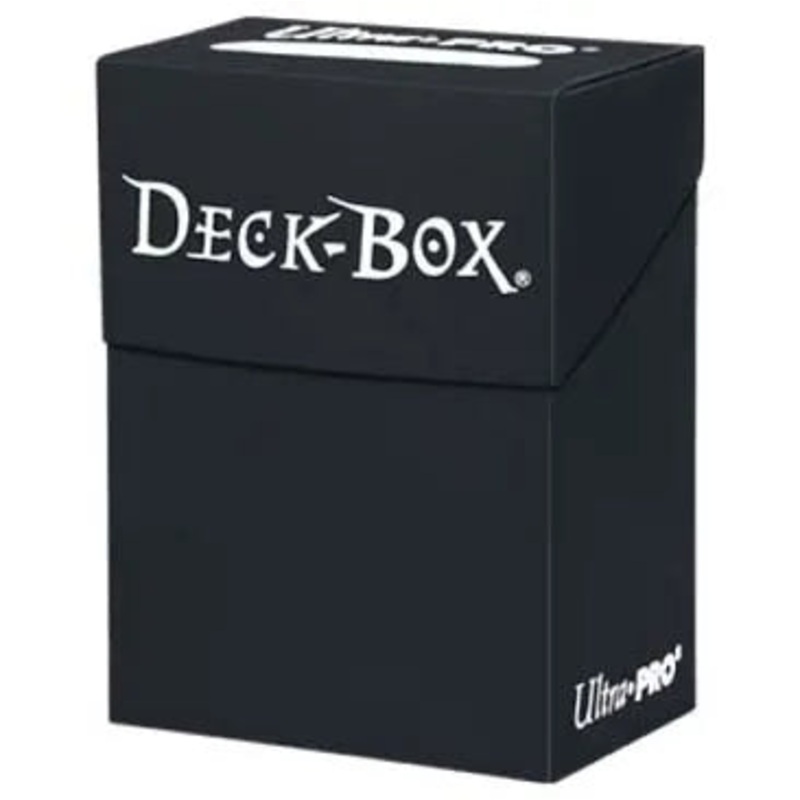 Ultra Pro: Solid Colour Deck Box: Solid Black