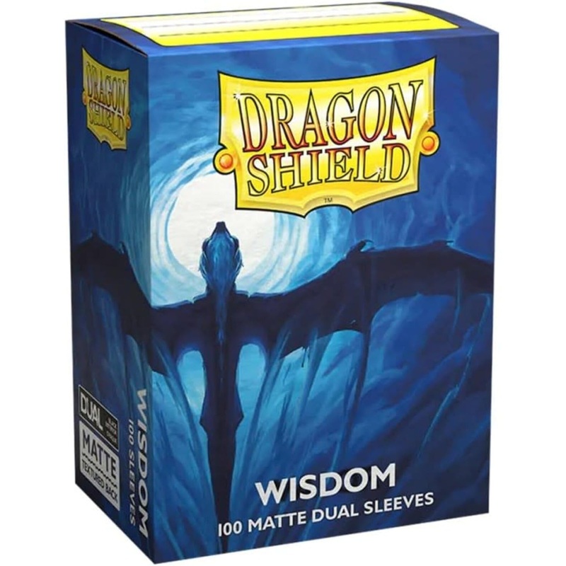 Dragon Shield Dual Matte Wisdom Dark Blue