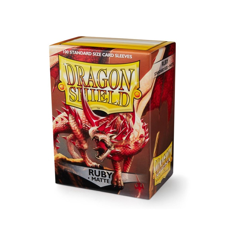 Dragon Shield Matte Ruby 100