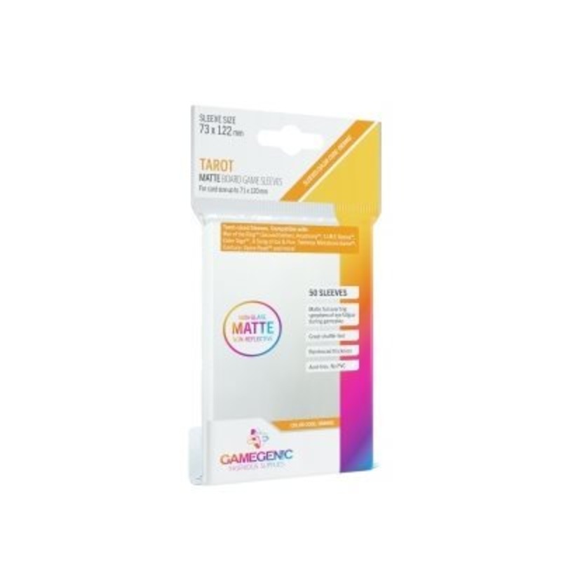 Gamegenic Matte Tarot-Sized Sleeves 50ct