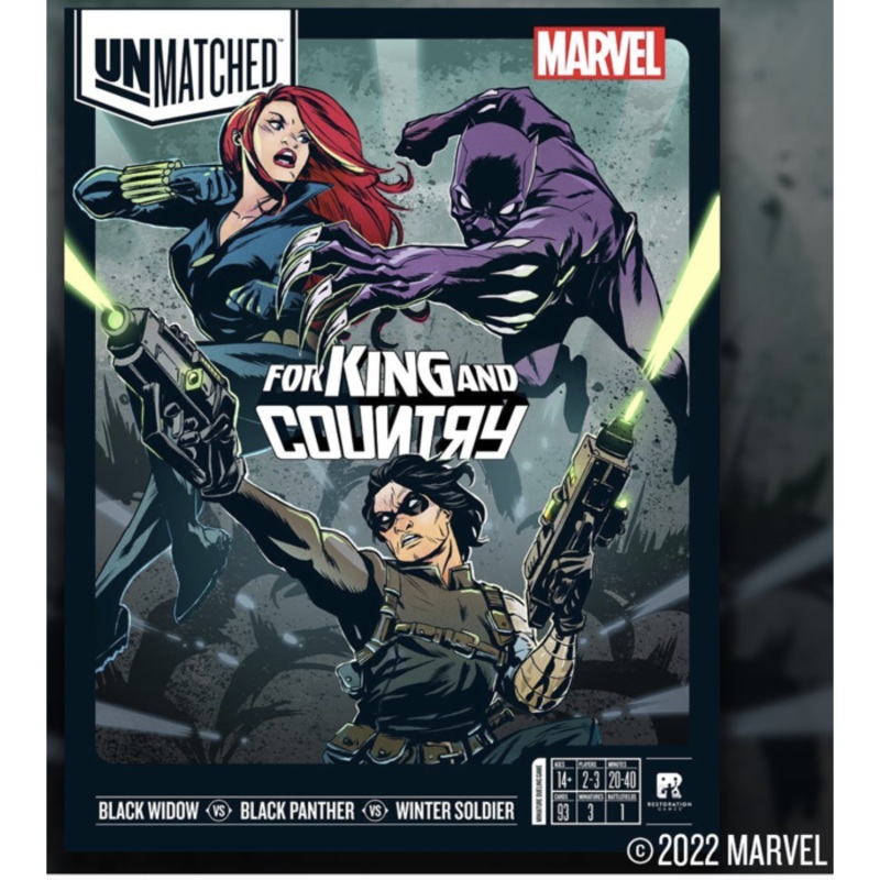 Unmatched - Marvel: For King and Country