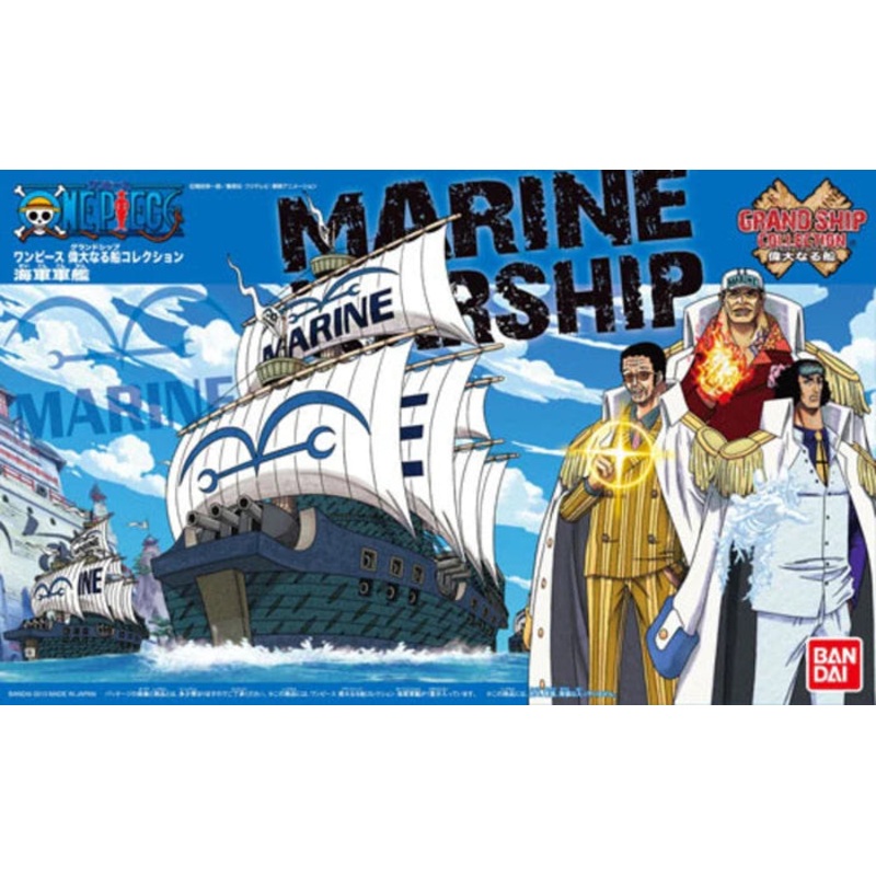 BANDAI Hobby One Piece - Grand Ship Collection - Marine Ship