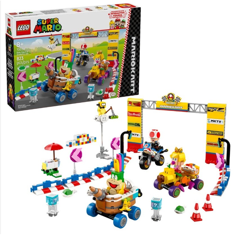 Super Mario : Baby Peach & Grand Prix Set
