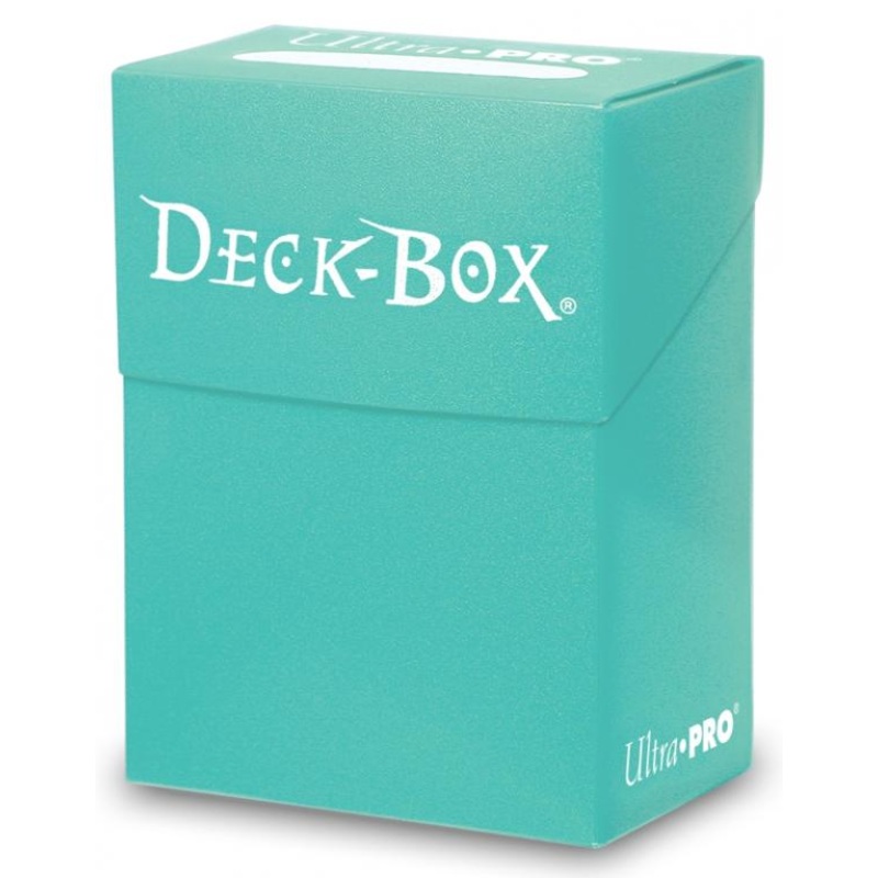 Deck Box: Solid Aqua