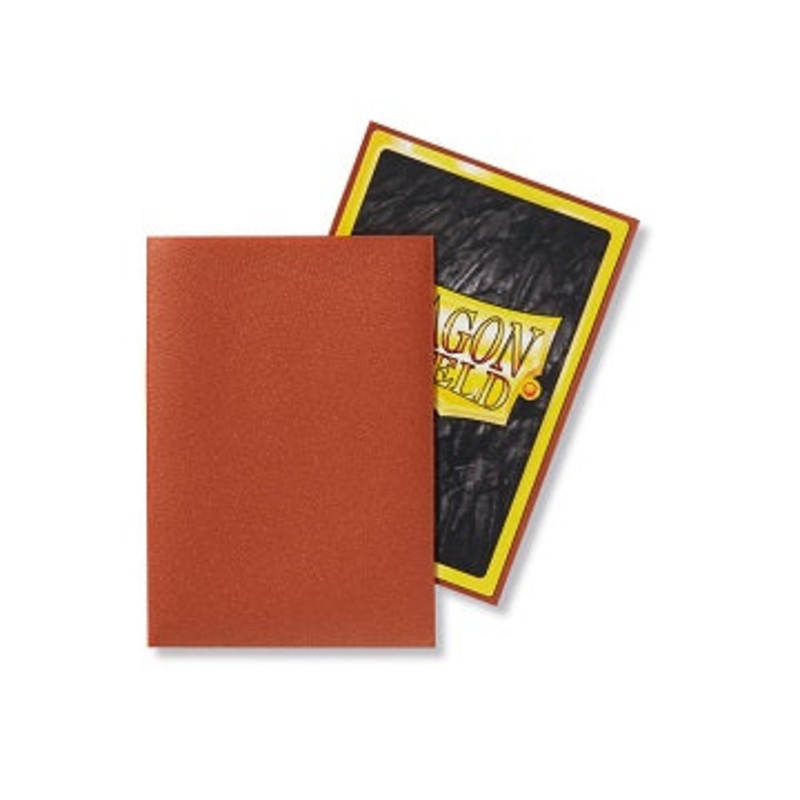 Dragon Shield: Japanese Size Matte Sleeves (60ct) - Copper