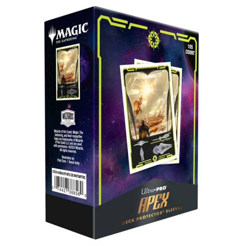 Edge of Eternities 105ct White Mythic Sleeves