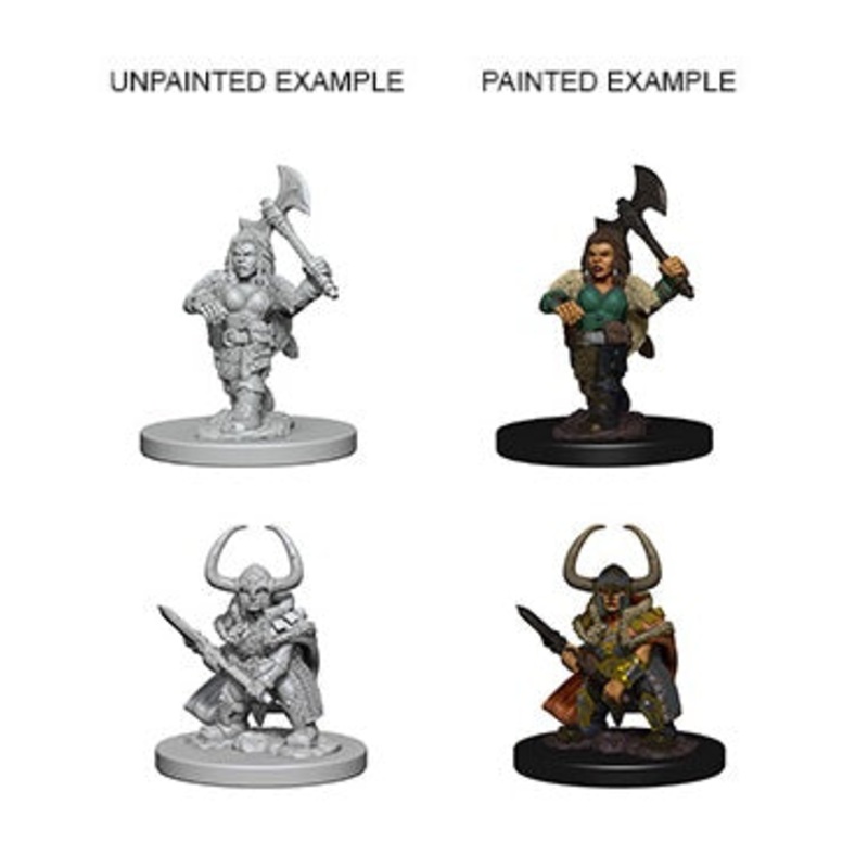 Nolzurs Marvelous Miniatures: Dwarf Barbarian (Female)
