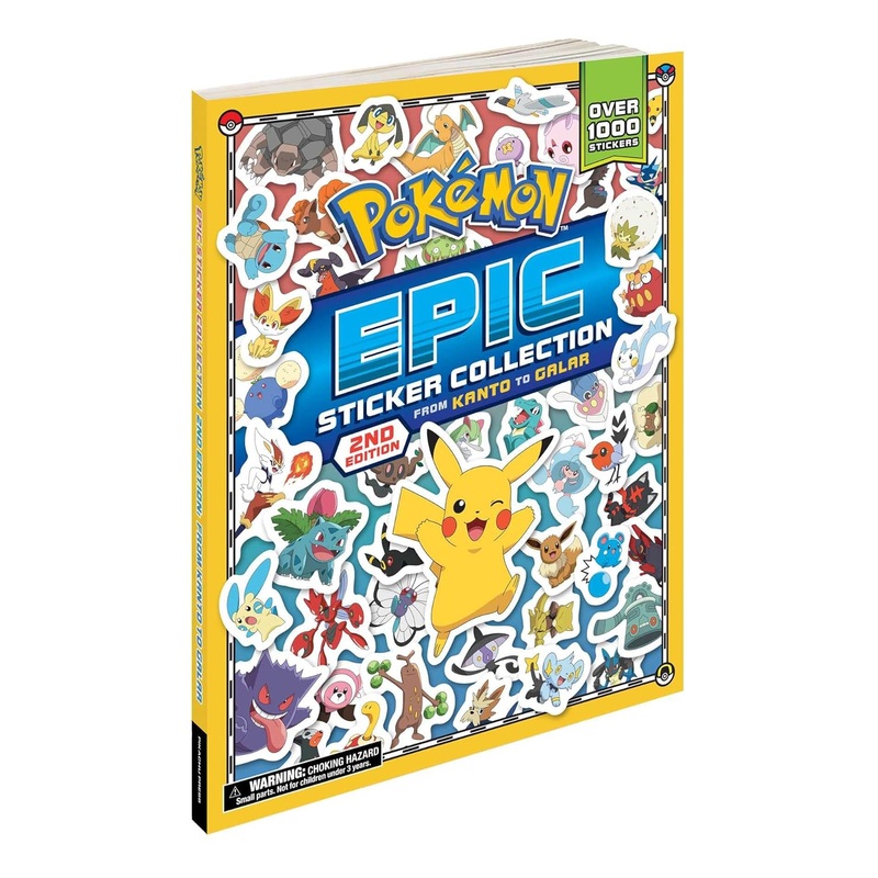 Pokmon Epic Sticker Collection 2nd Edition: From Kanto to Galar