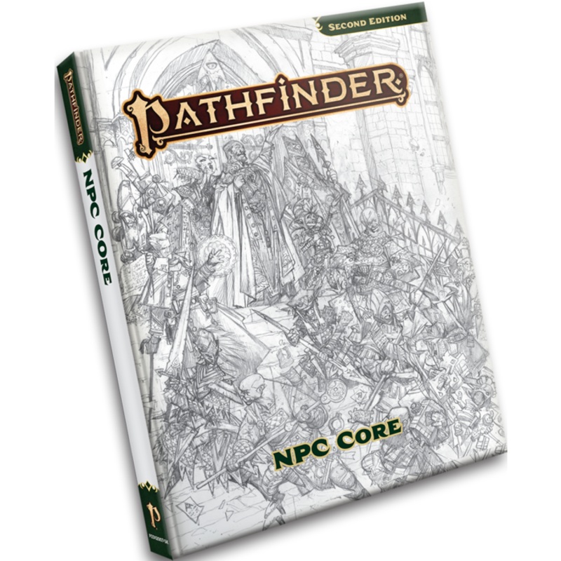 NPC Core Hardcover Sketch