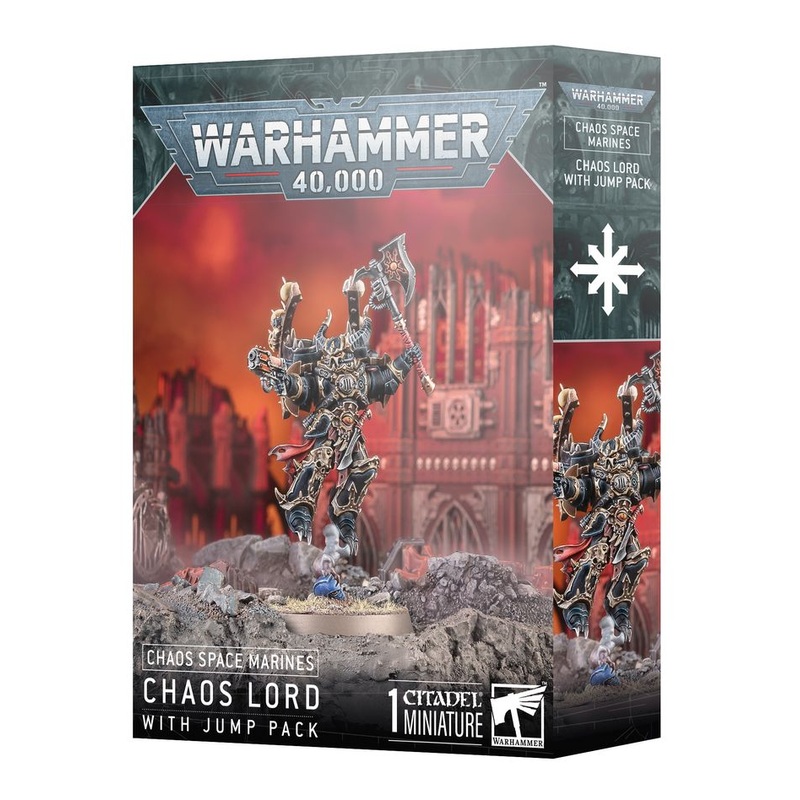 Chaos Space Marines: Chaos Lord w/ Jump Pack
