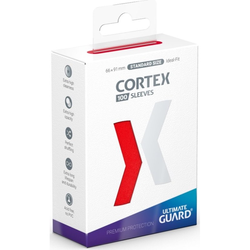 Cortex Sleeves Glossy Red