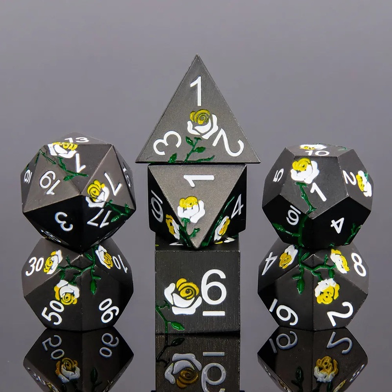 7 Set Rose Sprout Dice