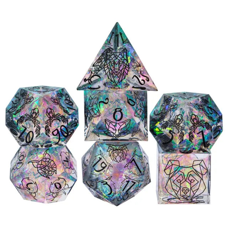 7pc Druid Wild Shape Black