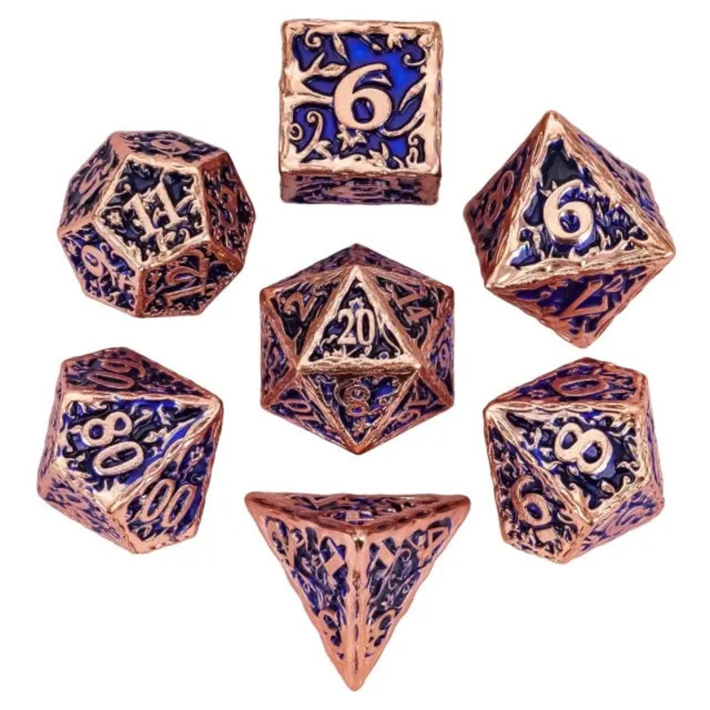 Colorful Copper/Blue Metal Druid