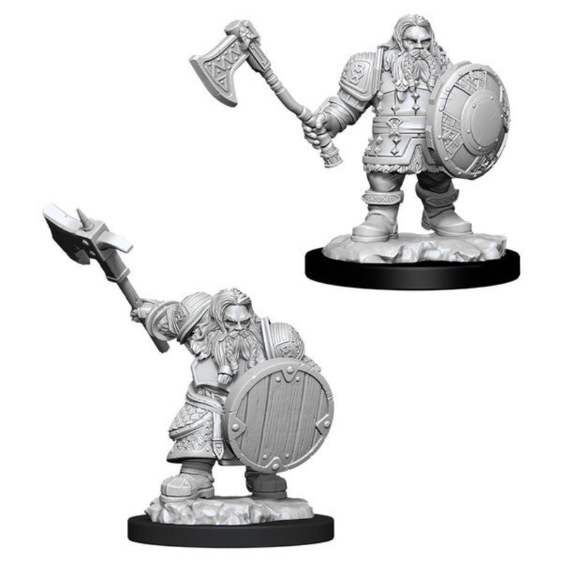 D&D: Nolzur's Marvelous Minis: Male Dwarf Fighter W11