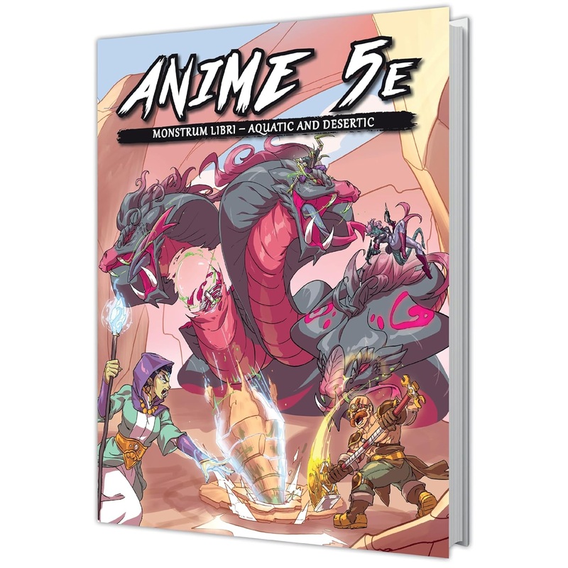 Anime 5E: Monstrum Libri Vol.2 - Aquatic and Desertic