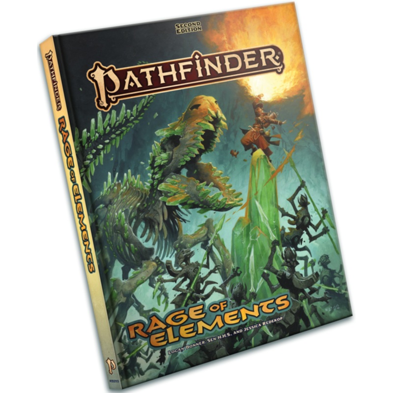 Pathfinder RPG 2E Rage of Elements Pocket Edition