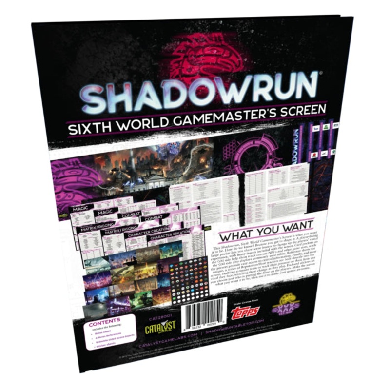 Shadowrun 6e: Gamemaster's Screen
