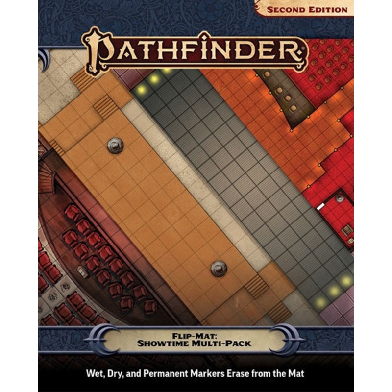 Pathfinder 2E: Flip Mat: Showtime Multi-Pack