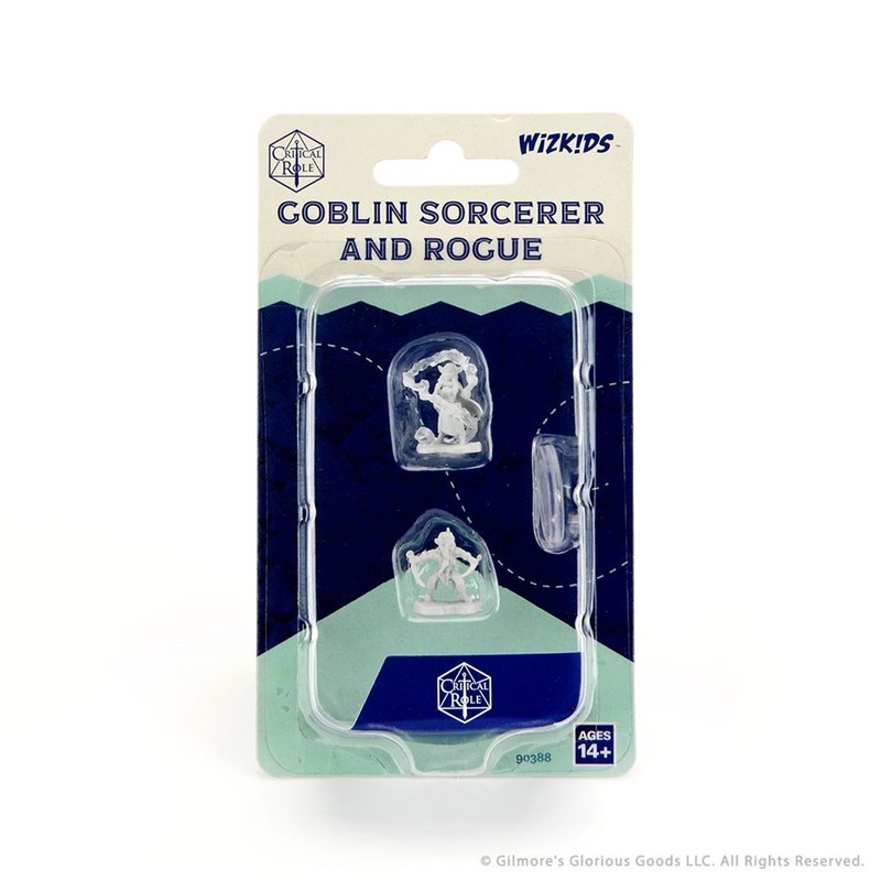 Critical Role Unpainted Minis Goblin Sorceror / Rogue