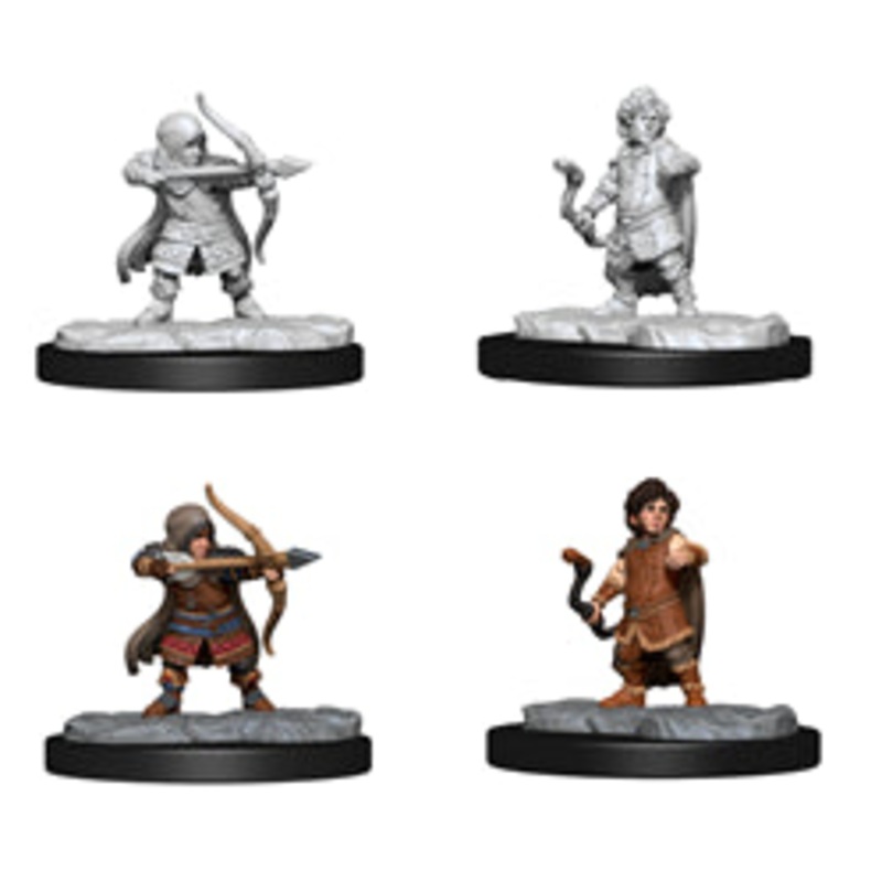 Critical Role Unpainted Minis Halfling Lotusden Ranger Male