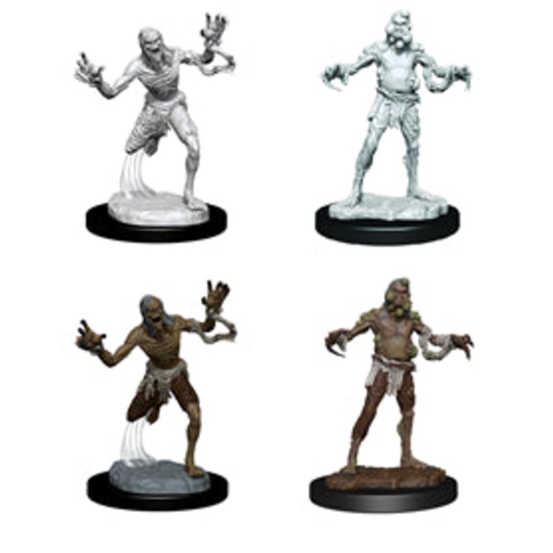 Critical Role Unpainted Minis Husk Zombies