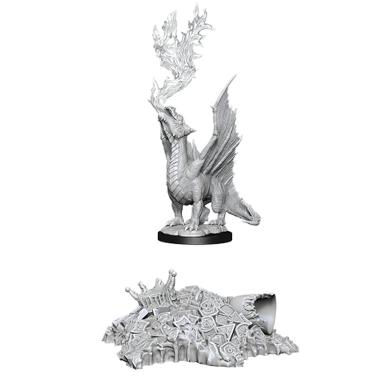 Nolzurs Marvelous Miniatures: Gold Dragon Wyrmling & Small