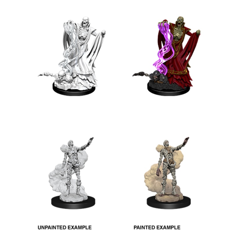 Nolzurs Marvelous Miniatures: Lich & Mummy Lord