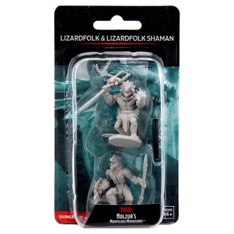 Nolzurs Marvelous Miniatures: Lizard & Lizard Shaman
