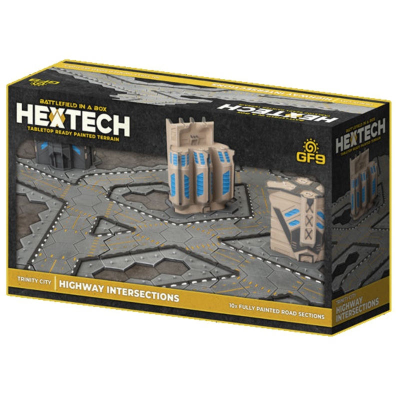 Battlefield in a Box: Hextech Terrain- Road Intersections