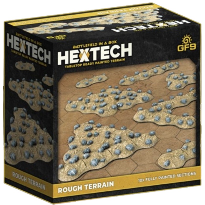 Battlefield in a Box: Hextech Terrain- Rough Terrain