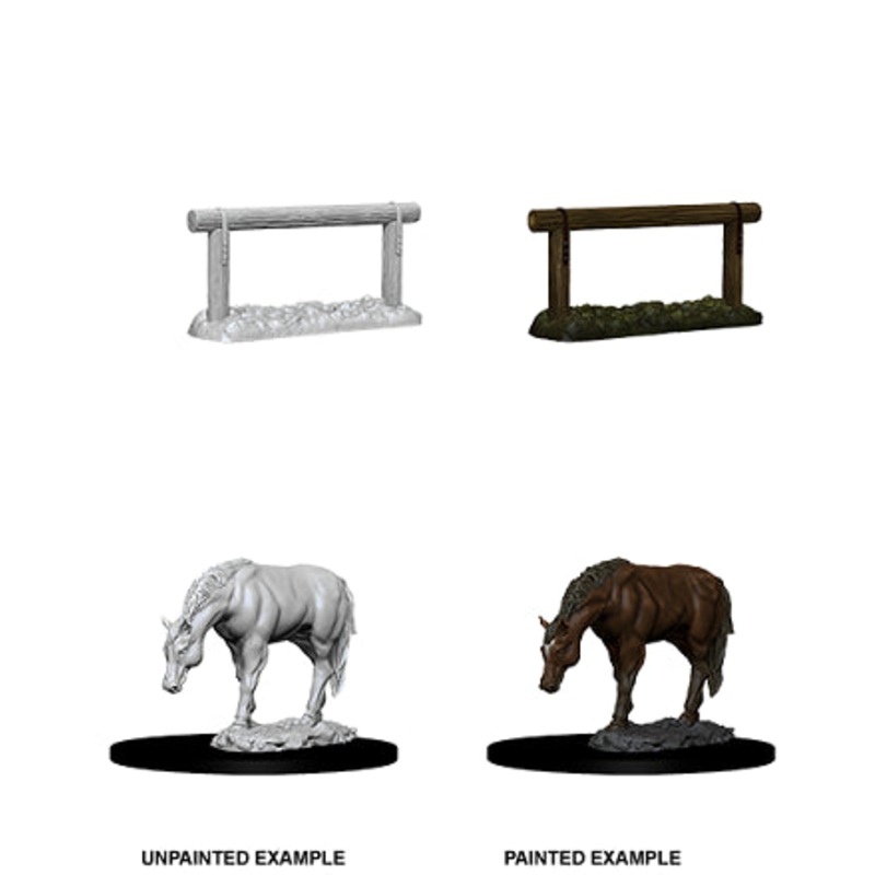Nolzurs Marvelous Miniatures: Horse & Hitch