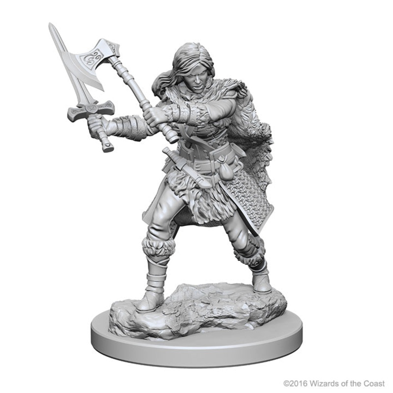 Nolzurs Marvelous Miniatures: Human Barbarian Female