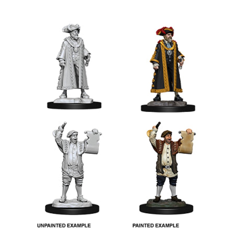 Nolzurs Marvelous Miniatures: Mayor & Town Crier