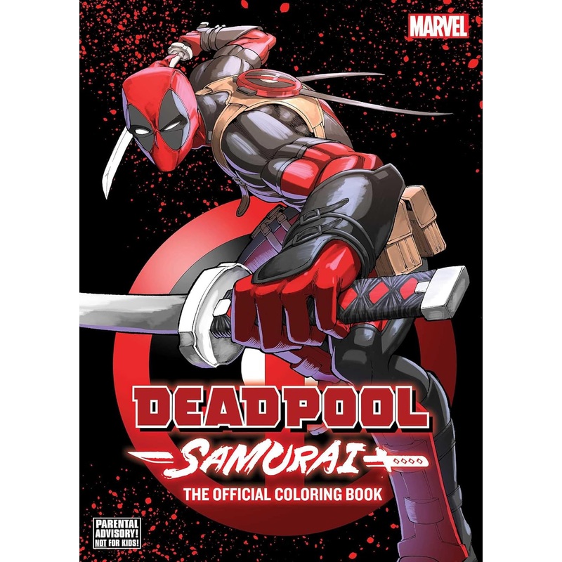 Deadpool Samurai Coloring Book