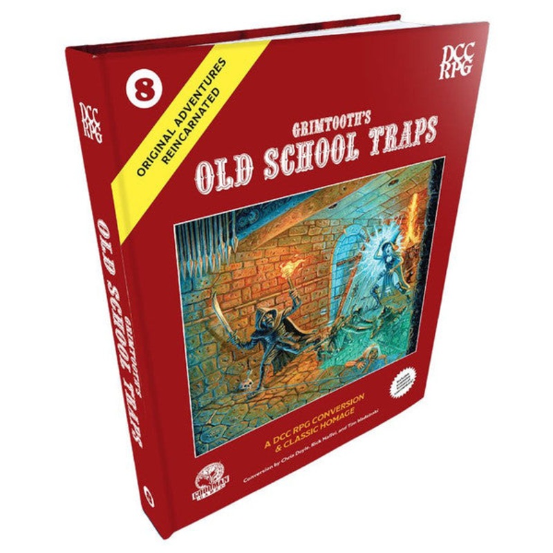 Dungeon Crawl Classics: Original Adventures Reincarnated #8 Grimtooths Old School Traps