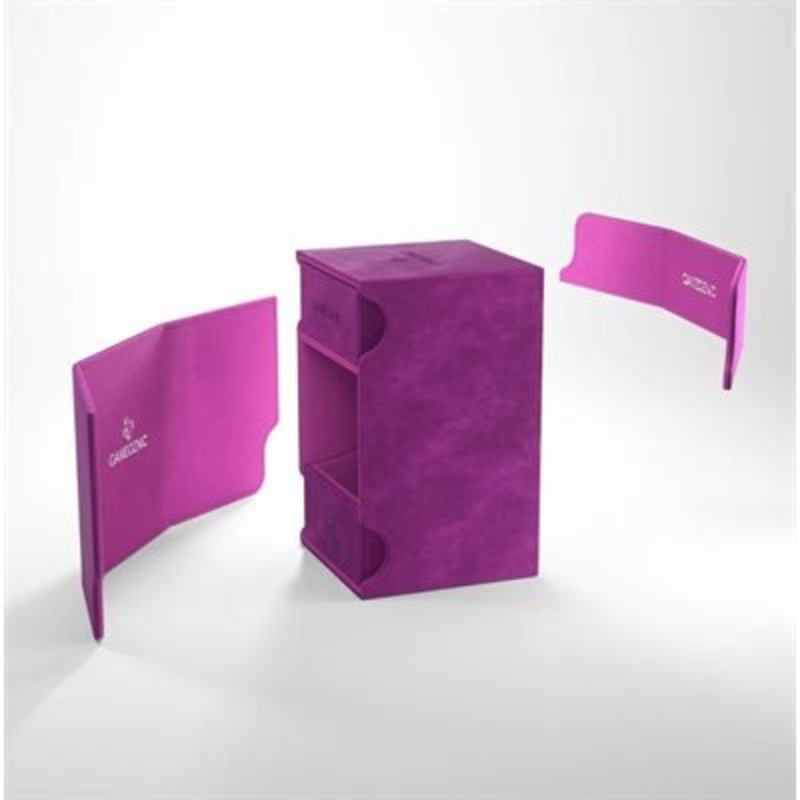 Gamegenic Watchtower 100+ XL Convertible Deck Box Purple