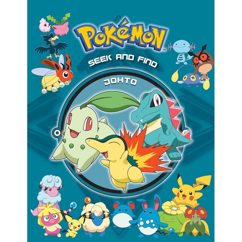 Pokemon Seek and Find Johto