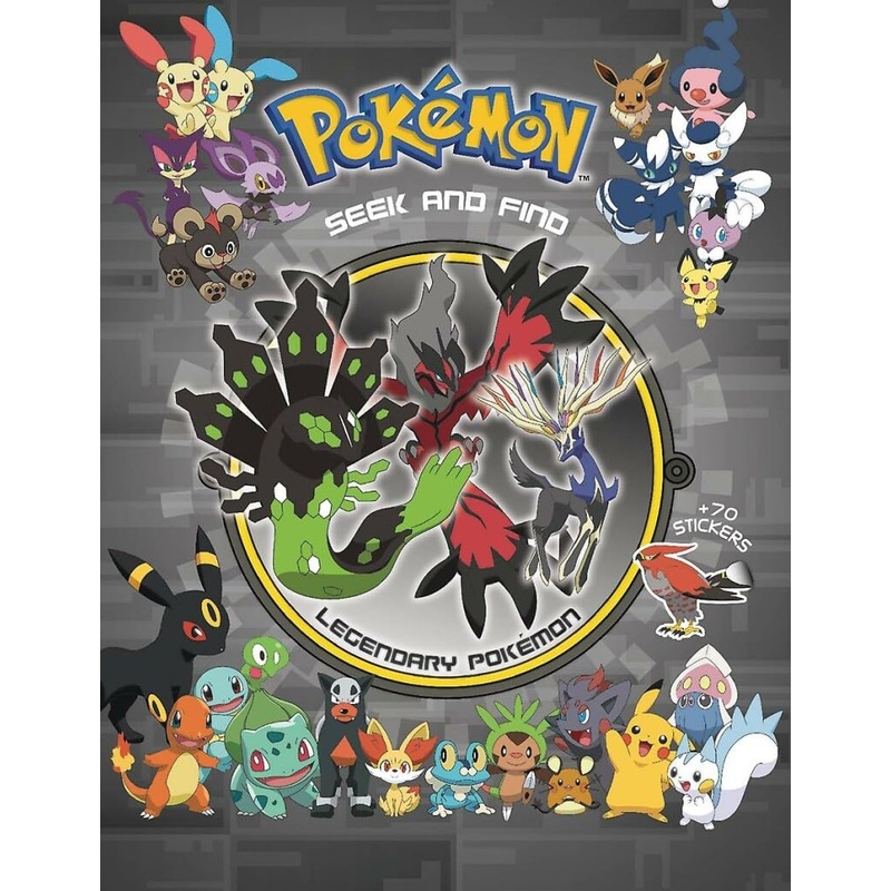 Pokemon Seek and Find Legendary Pokmon