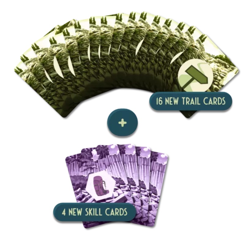Trailblazer: The John Muir Trail  Hiking Card Pack