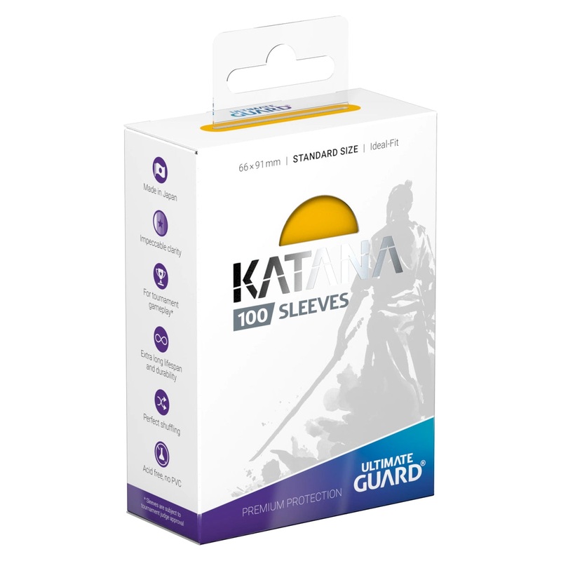 Ultimate Guard Katana Standard Size Yellow
