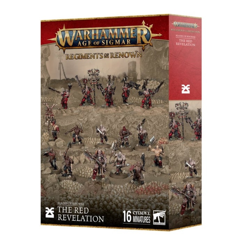 Warhammer Age of Sigmar: Blades of Khorne - Regiment of Renown: The Red Revelation